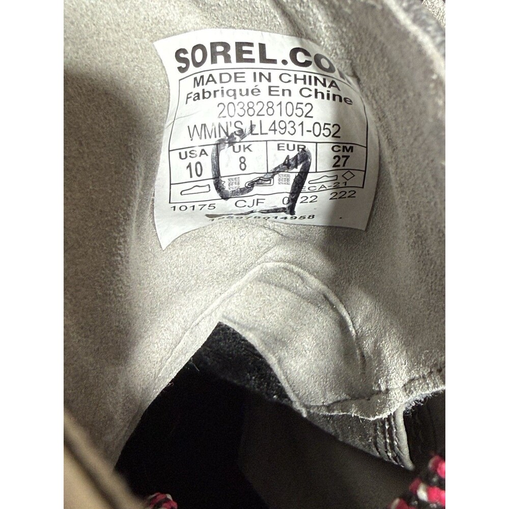 Sorel Women's Joan of Arctic Wedge II PDX boots womens size 10 - Picture 10 of 12